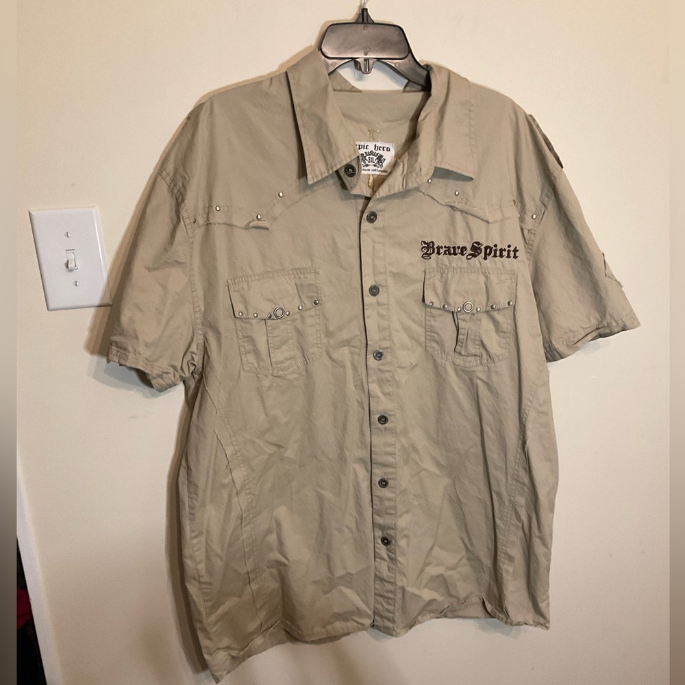 Men’s button down shirt
